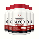 5-Pack Sugar Health Glyco Optimizer Supports Blood Pressure & Health (300 Caps)