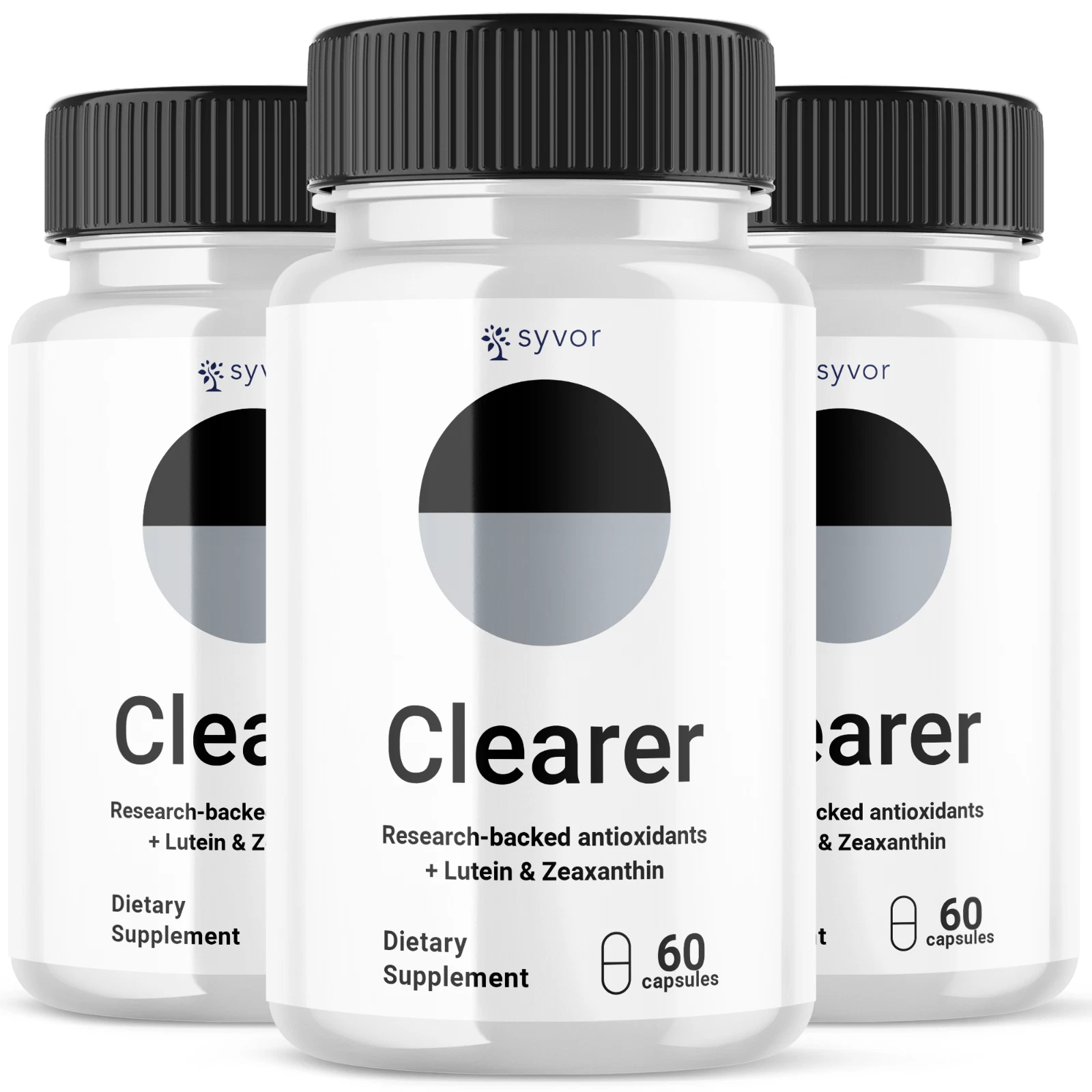 Clearer Vision Support Pills Advanced Formula Eye Health Supplement 180 Capsules