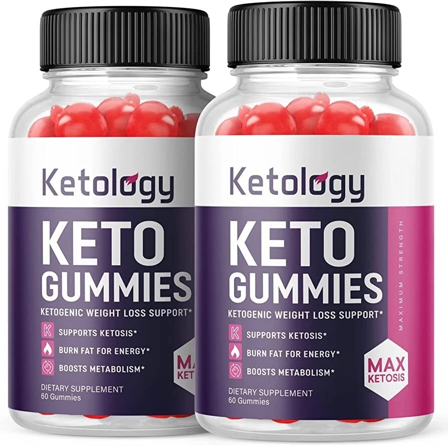 2 Pack - Ketology Keto ACV Gummies - Vegan, Weight Loss Supplement - 120 Gummies