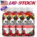 Keto Gummies Ketone Advanced Weight Loss Fat Burner Dietary Supplement Women Men