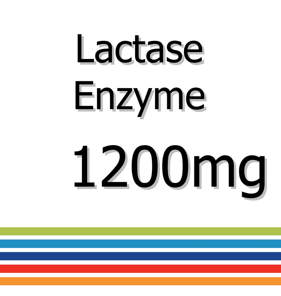 Lactase Enzyme 1200mg x 30 Tablets - Enhanced health