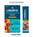 Liquid I.V.® Golden Cherry Hydration Multiplier® Powdered Electrolyte Drink Mix,