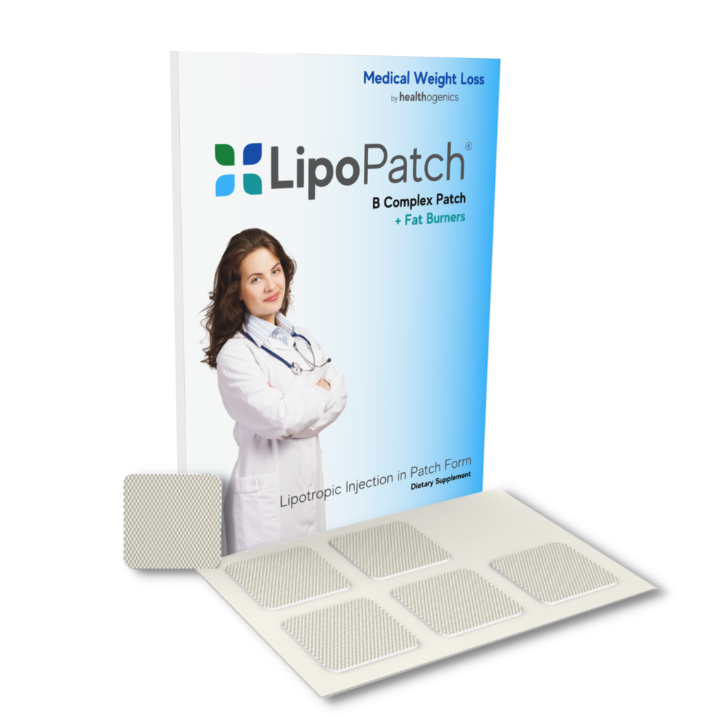 LipoPatch Fat Burning Lipotropic Injection Patches 30 Day Supply