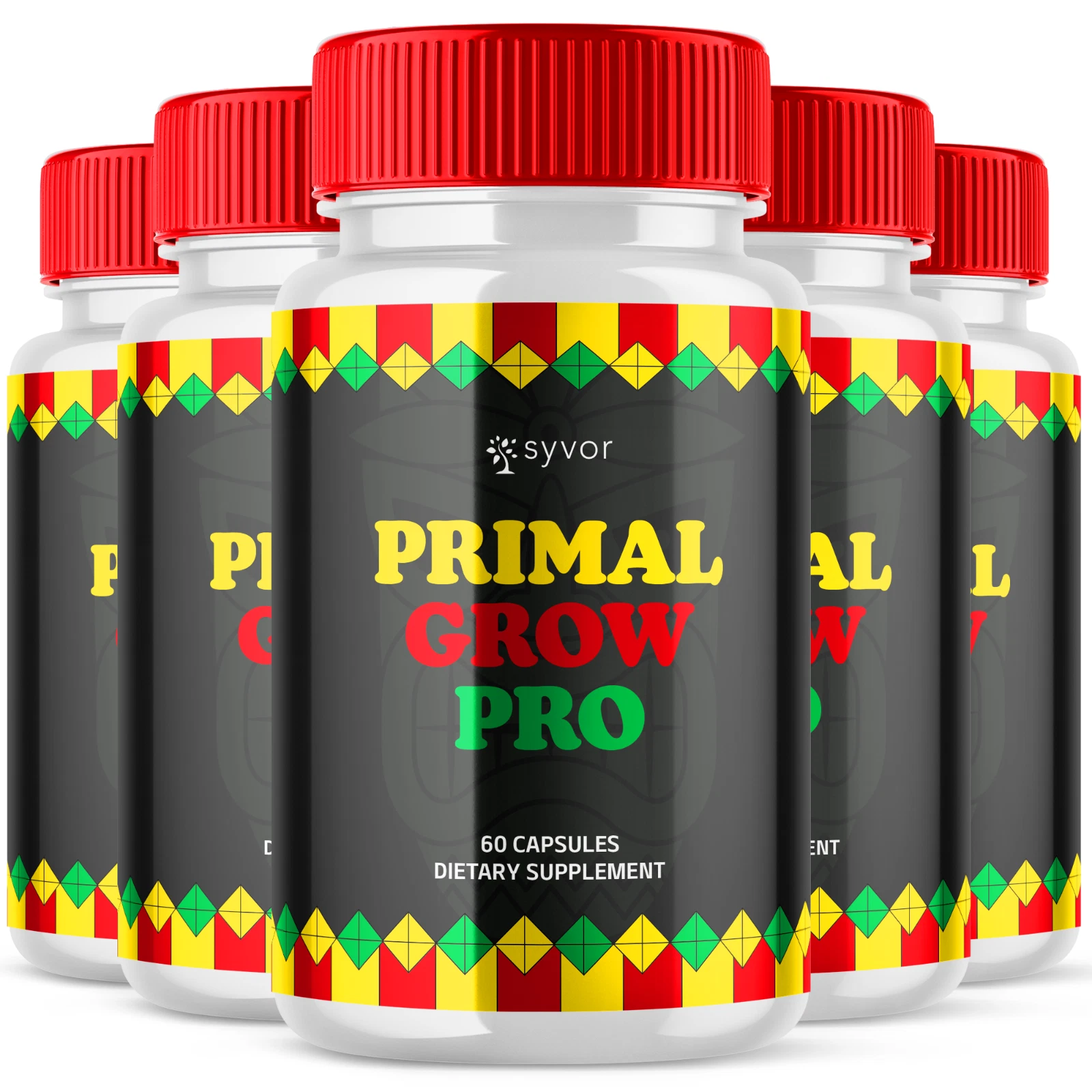 Primal Grow Pro Advanced Formula Natural Energy & Fitness Support 300 Capsules