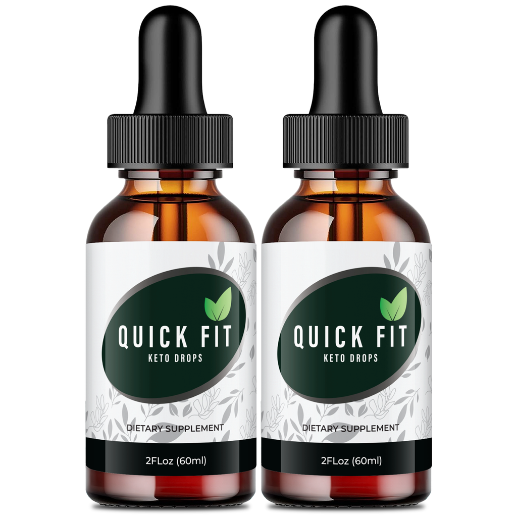 (2 Pack) QuickFit Keto Support Liquid Drops, Quick Fit Weight Loss Keto Drops