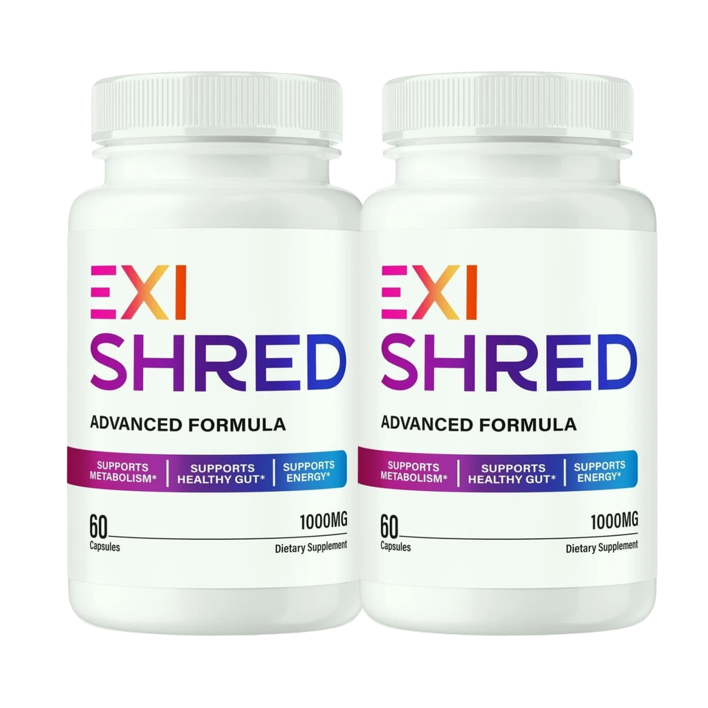 2-Pack Exishred Keto Capsules – Exi Shred Weight Loss Support - 120 Capsules