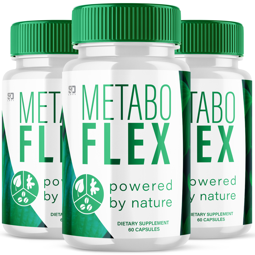 (3 Pack) MetaboFlex, Metabo Flex Weight Loss & Fat Burn Capsules (180 Capsules)