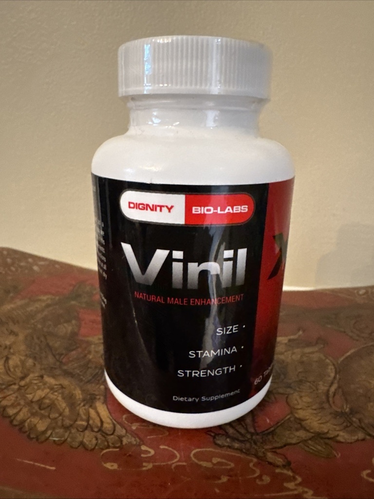 Viril X Dietary Supplement Natural Male Enhancement 60 Tablets EXP:02/26