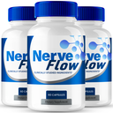 (3 Pack) Nerve Flow for Neuropathy Capsules, NerveFlow Nerve Health Support Pill