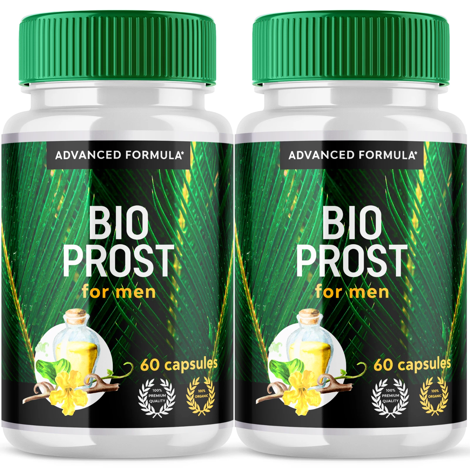 Bio Prost Male Pills Advanced Vitality Support Formula Supplement, 120 Capsules