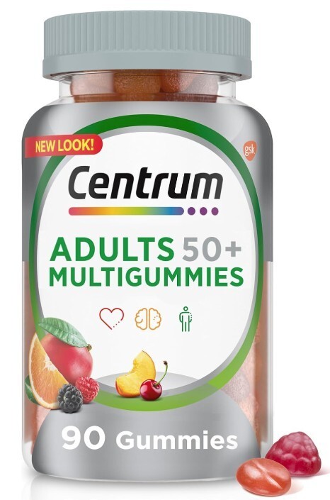 Centrum MultiGummies Gummy Multivitamin for Adults 50 Plus, Multivitamin/Multimi