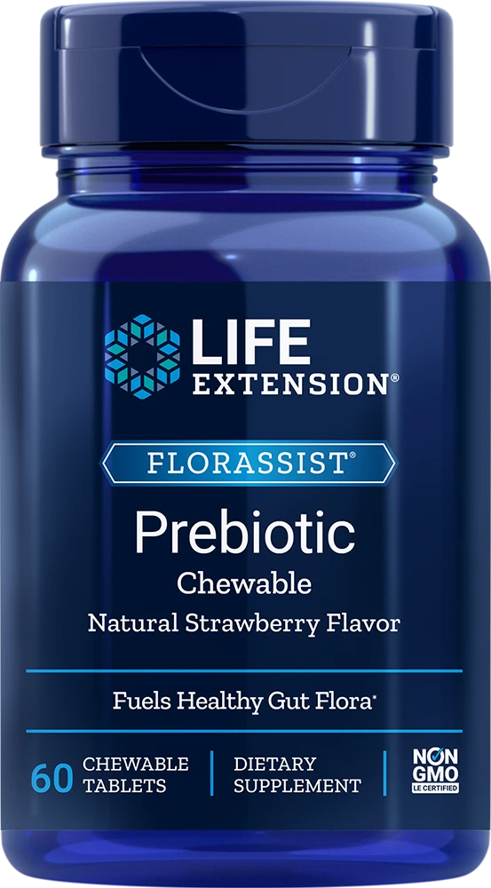 Life Extension FLORASSIST® PREBIOTIC 60 Chewables
