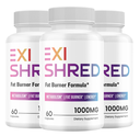 (3 Pack) Exishred Keto Capsules – Exi Shred All Natural Pills Advanced Formula