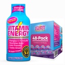 (48 Pack) Vitamin Energy® Vitamin D 100% Energy Shots, Clinically Proven