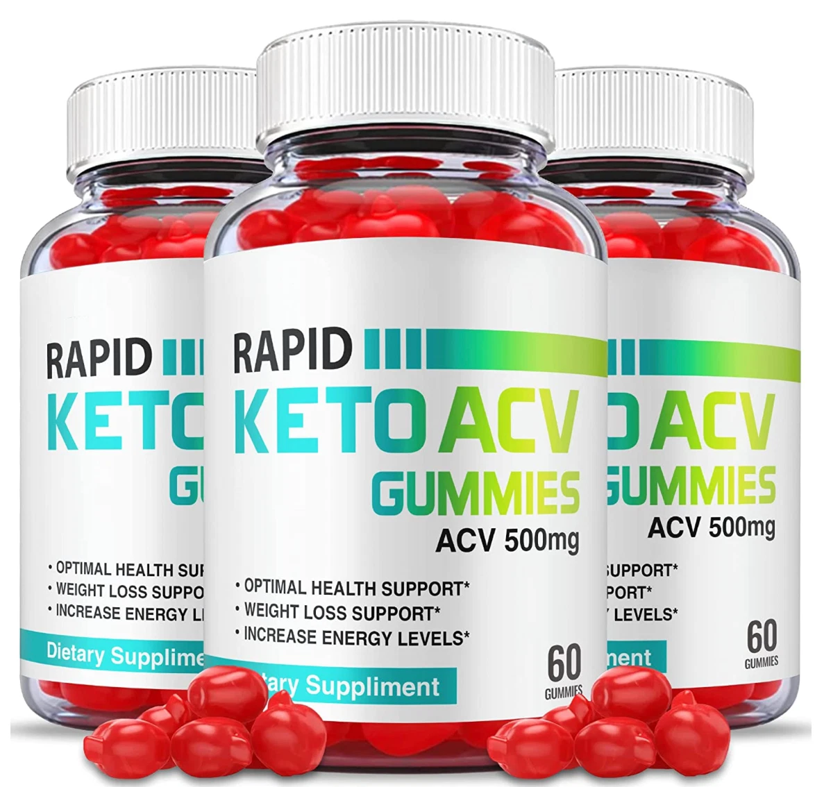 Rapid Keto ACV - Rapid Keto Gummies Weight Loss (3 Pack)