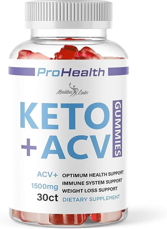 Pro Health ACV Apple Cider Vinegar Gummies Weight Loss - 1500mg (30-Day Supply)