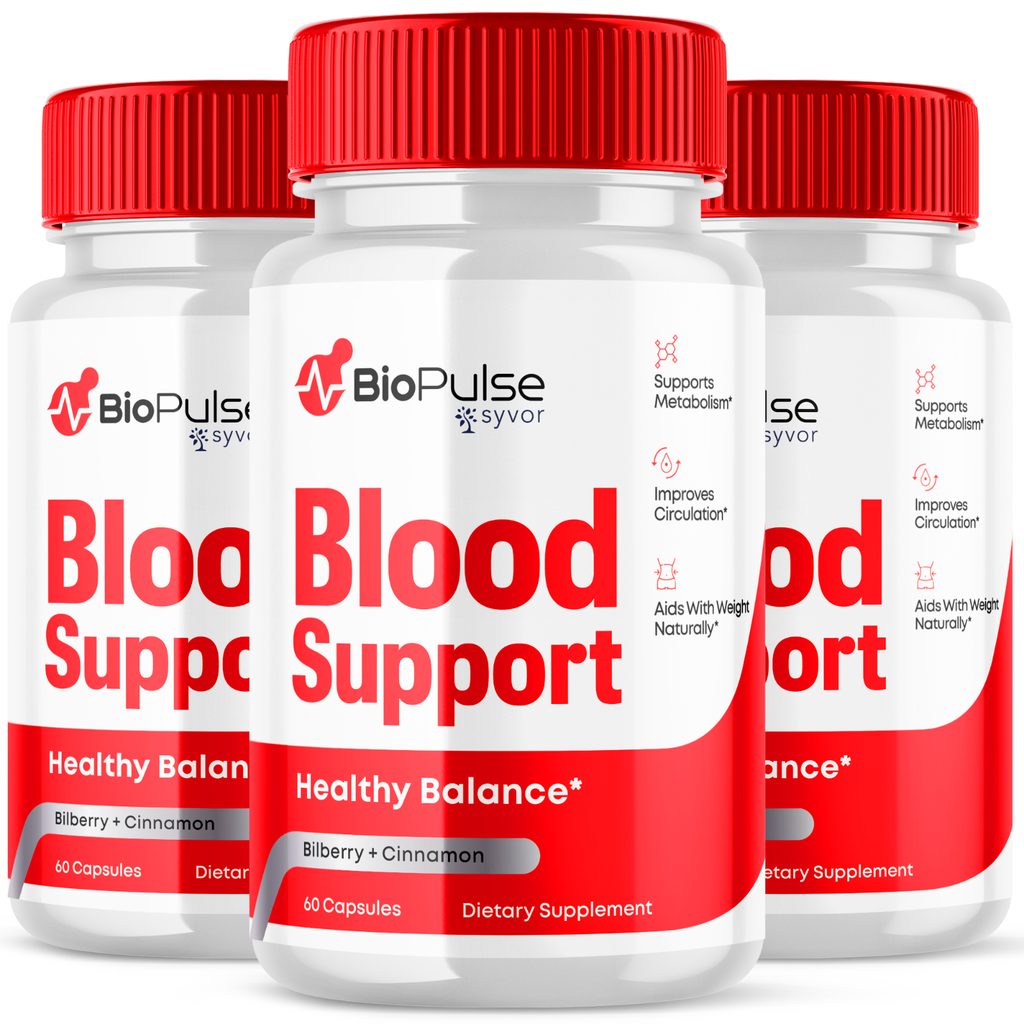Biopulse Blood Support Advanced Formula Health & Wellness Supplement 180 Capsule