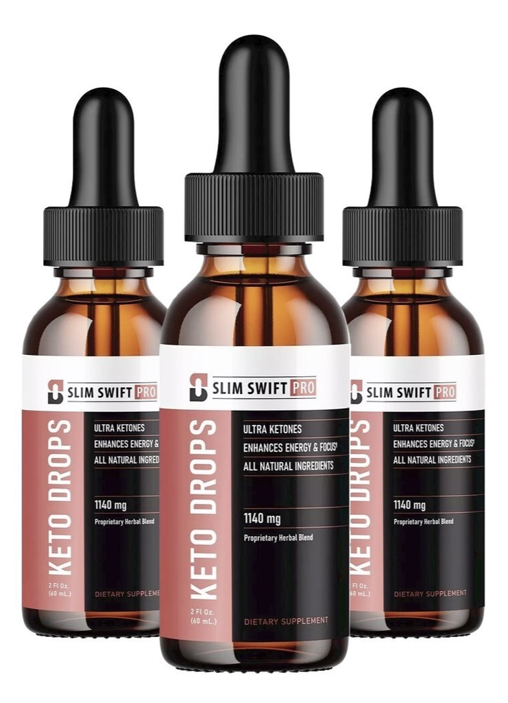 (3 Pack) Slim Swift Keto Support Liquid Drops, SlimSwift Weight Loss Keto Drops