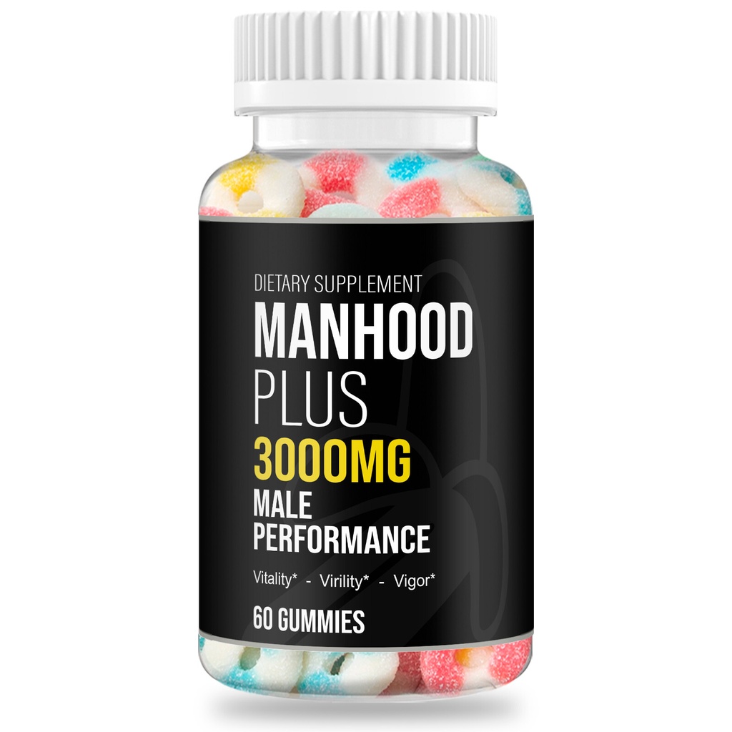 Man Hood Plus - Man Good Plus Male Gummies (Single)
