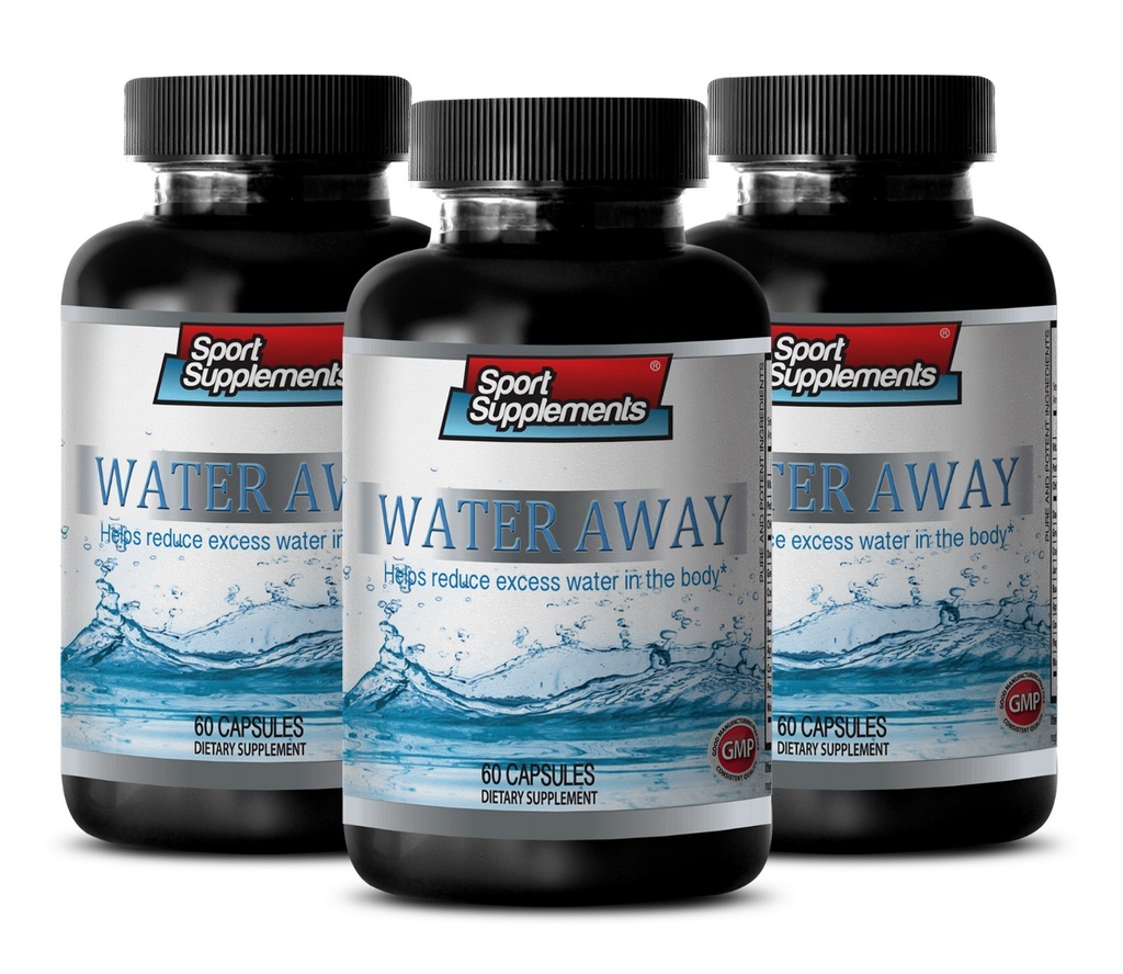 Appetite Suppressant - Water Away Pills 700mg - Help Weight Loss Tablets 3B