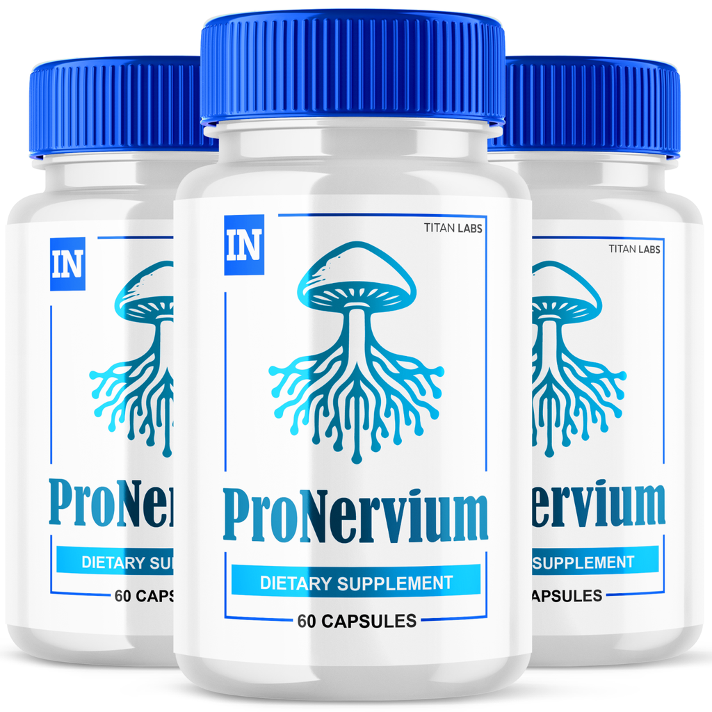 (3 Pack) Pronervium, Pronervium Cognitive Brain Booster Formula (180 Capsules)