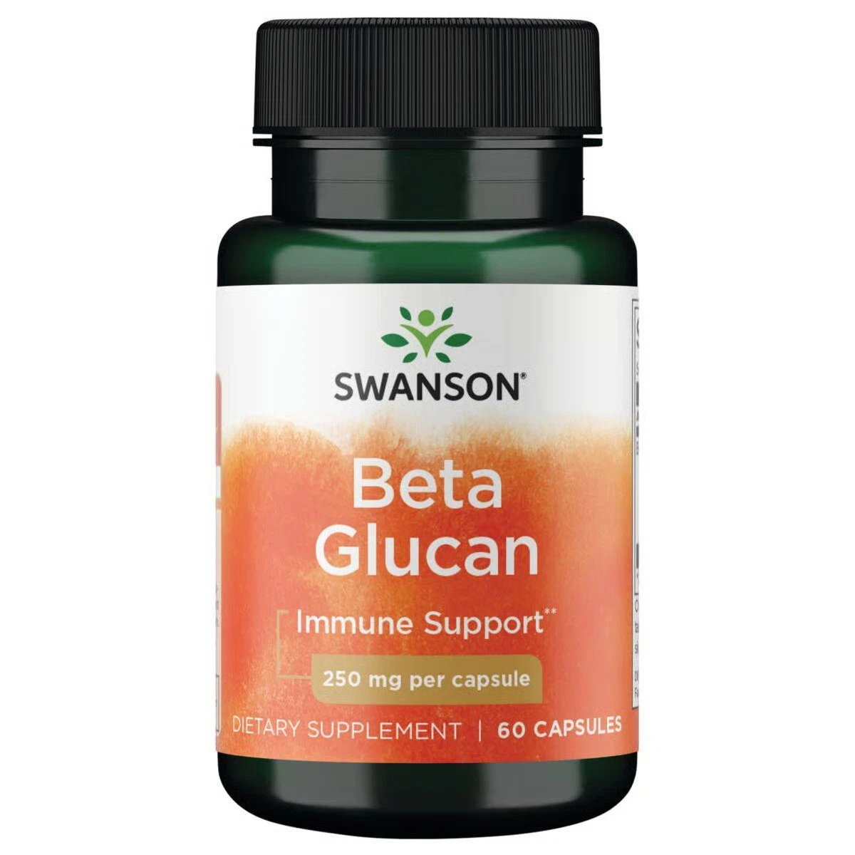 Swanson Betaright Beta Glucan 250 mg 60 Capsules