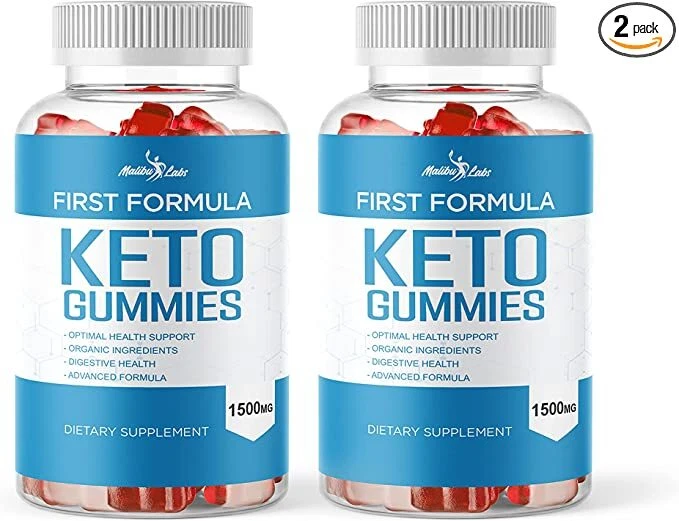First Formula Keto ACV Gummies for Weight Loss - 1500mg (2 Pack)
