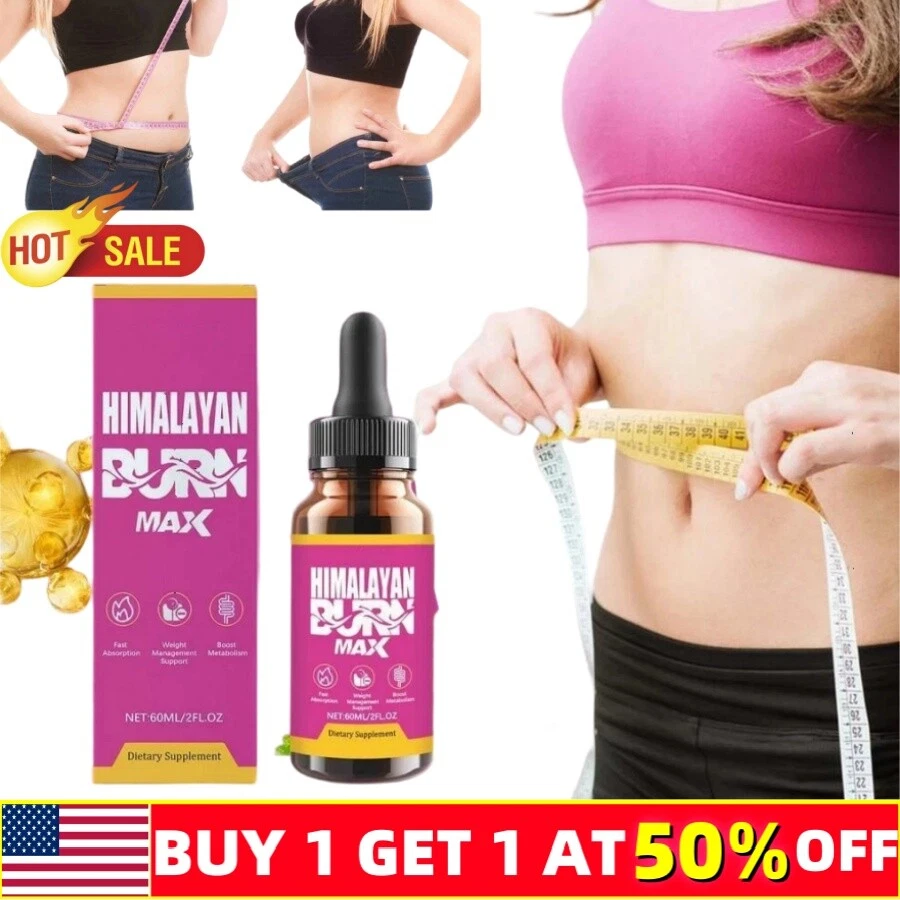 Himalayan Burn Max Advanced Liquid Drop Supplement 60ML / 2 FL.OZ 1PACK