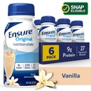 Ensure Original Vanilla Nutrition Shake 9g Protein 8 ounces Pack of 3