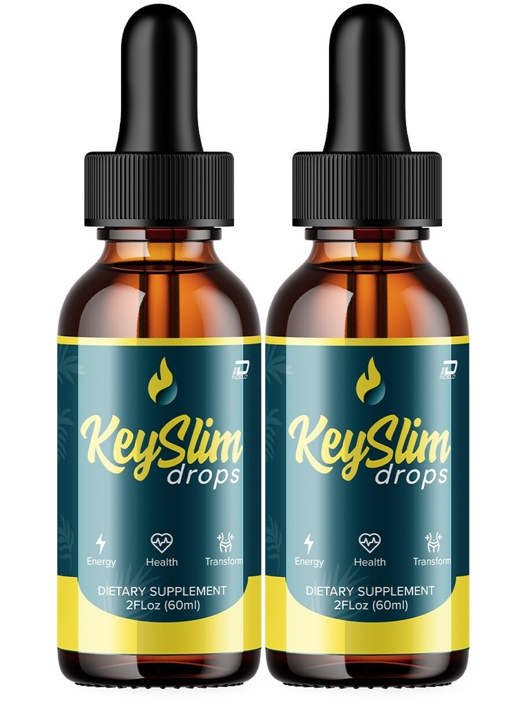 (2 Pack) KeySlim Metabolism Drops Liquid Supplement-Key Slim Weight Management
