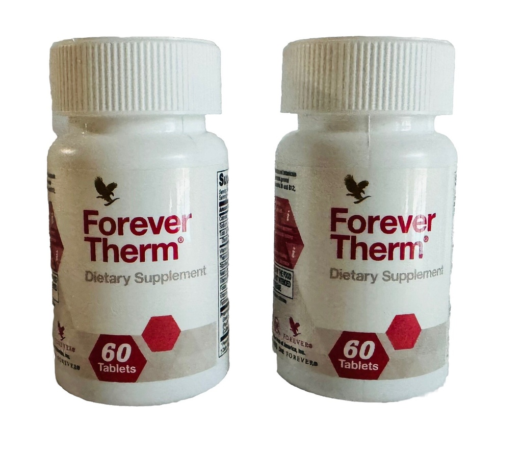 2 Bottles Forever THERM - Boost Metabolism and Energy - Weight Loss