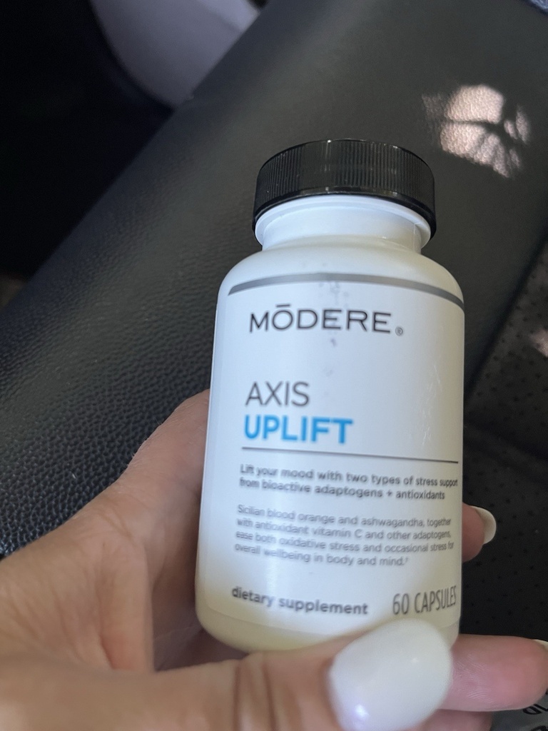 NEW Modere Axis Uplift 60 Capsules. Dietary Supplement.