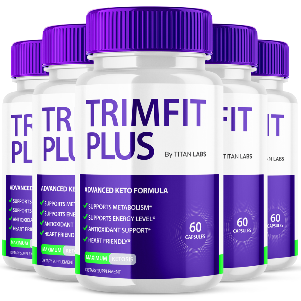 (5 Pack) Trimfit Plus Pills, Trim Fit Plus Supplement Weight Loss (300 Capsules)