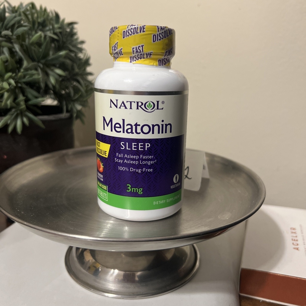 Natrol Melatonin Fast Dissolve mouth dissolving 3 mg 150 Tablets