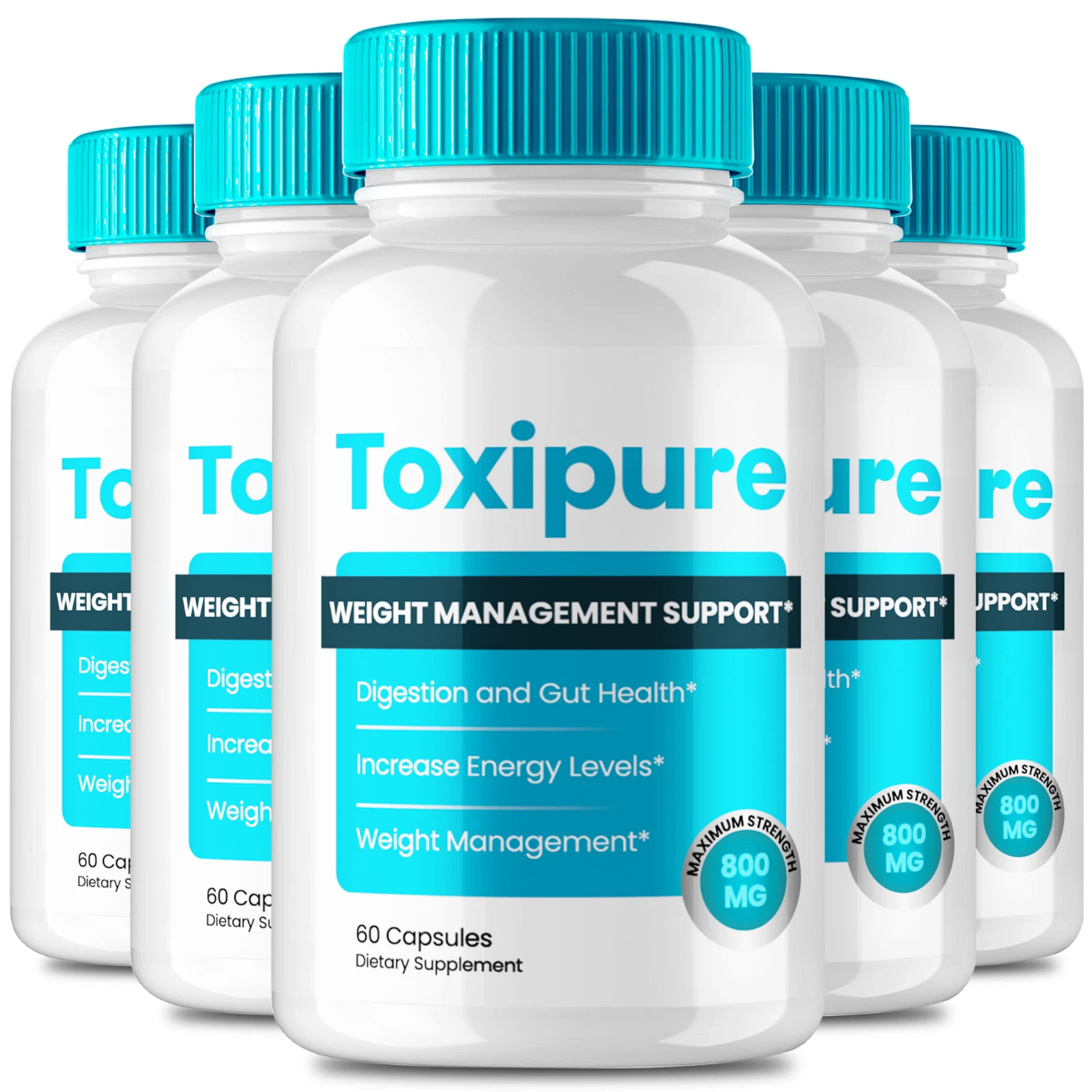 Toxipure Capsule - Official formula (5 Pack)
