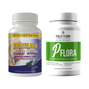 Brazilian Belly Burn Fat Weight Loss & PFlora Probiotic Immune Health Supplement