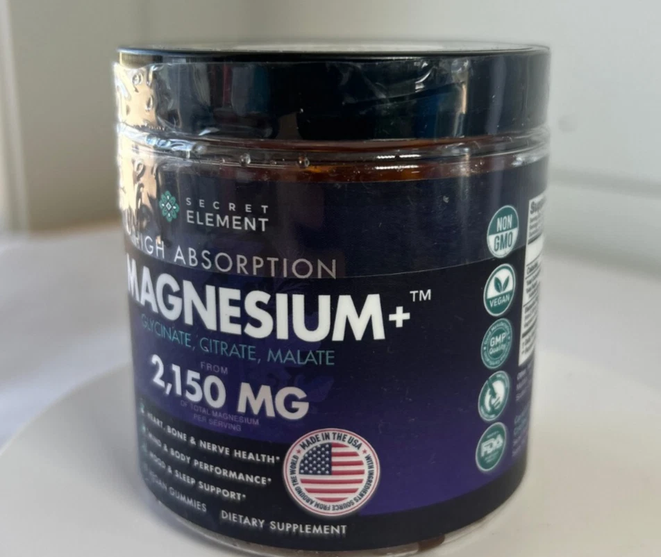 Magnesium 2150 MG 60 High Absorption Gummies