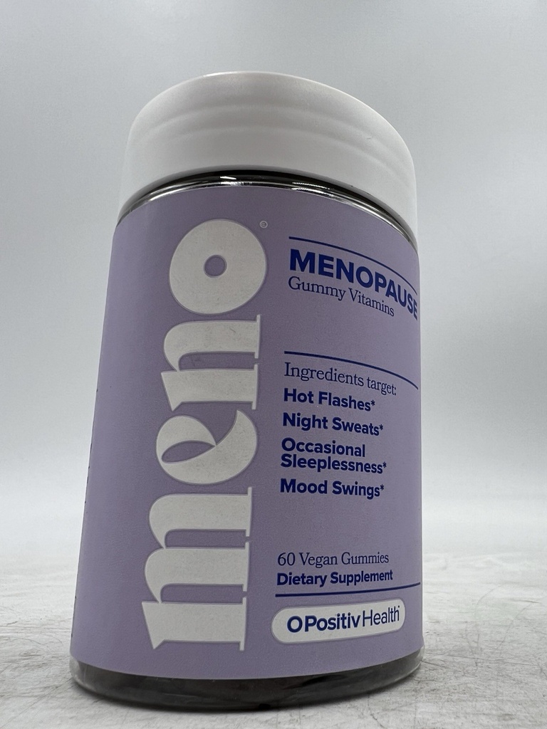 Menopause OPositiv Health MENO Gummy Vitamins • 60 Vegan Gummies Exp 7/2026
