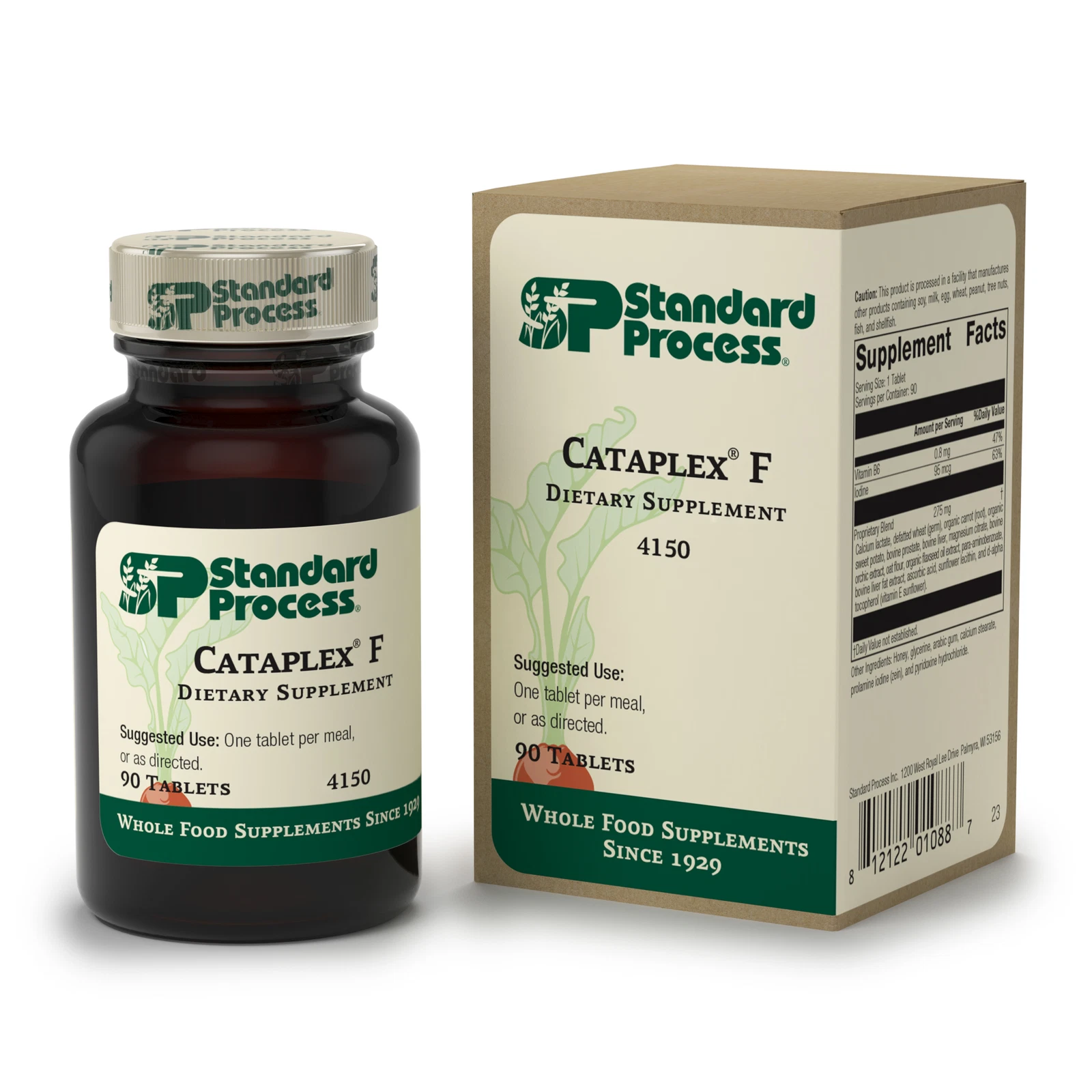 Standard Process - Cataplex F Tablets - 90 Tablets