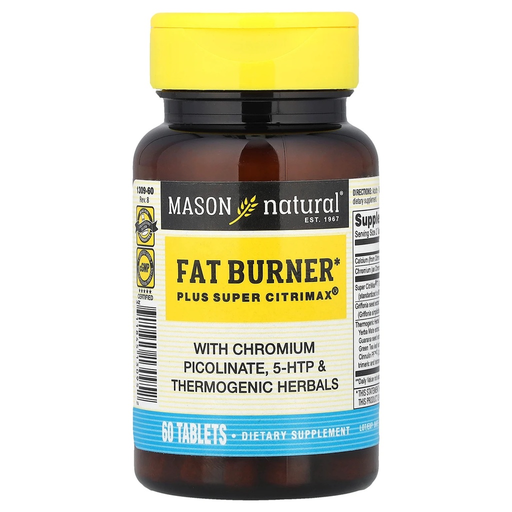 Fat Burner Plus Super Citrimax®, 60 Tablets