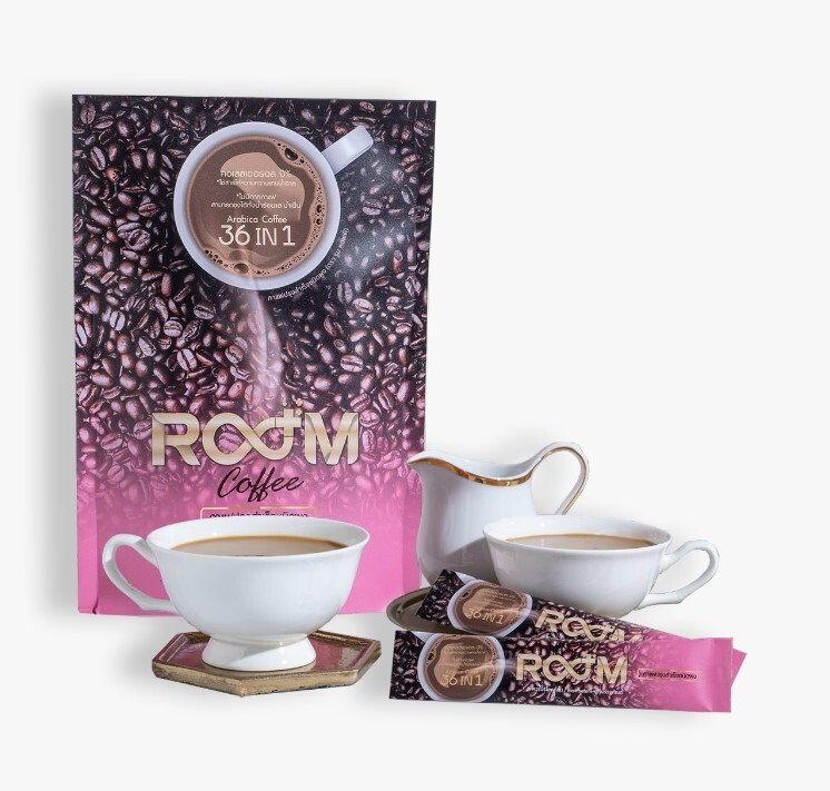 2Pack ROOM COFFEE Weight Loss Collagen Vitamins Fiber Detox Slimming Shape