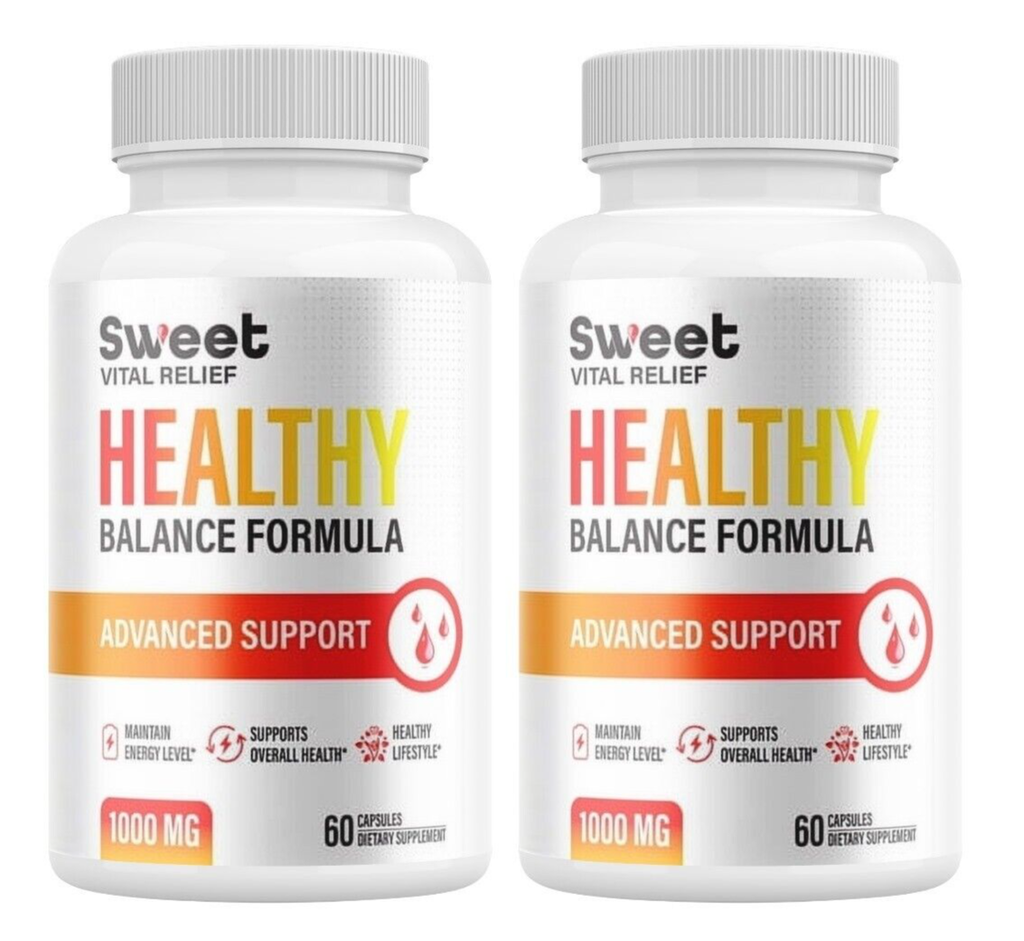 (2 Pack) Sweet Vital Relief Capsules – SweetVital Relief Pills Advanced Support