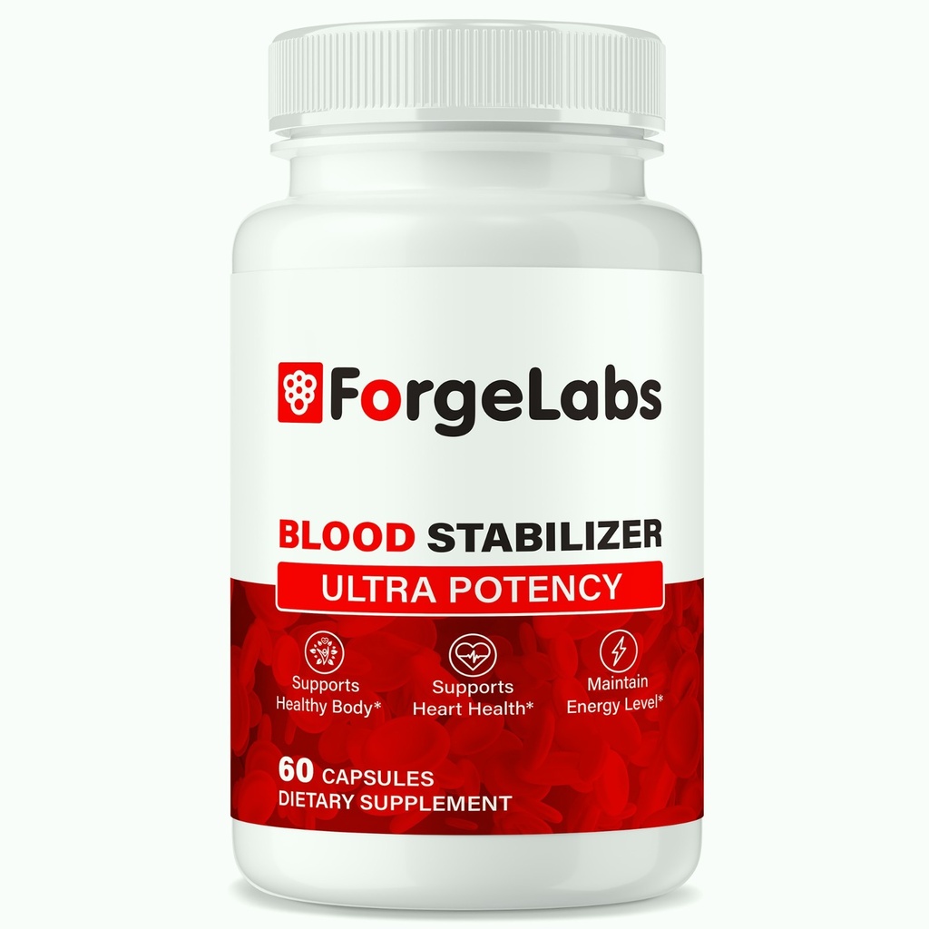 ForgeLabs Blood Stabilizer, Forge Labs Advanced Blood Support (60ct)