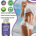 Keto Diet Pills Extract Fat Burners Strong Fast Weight Loss Slimming Capsules