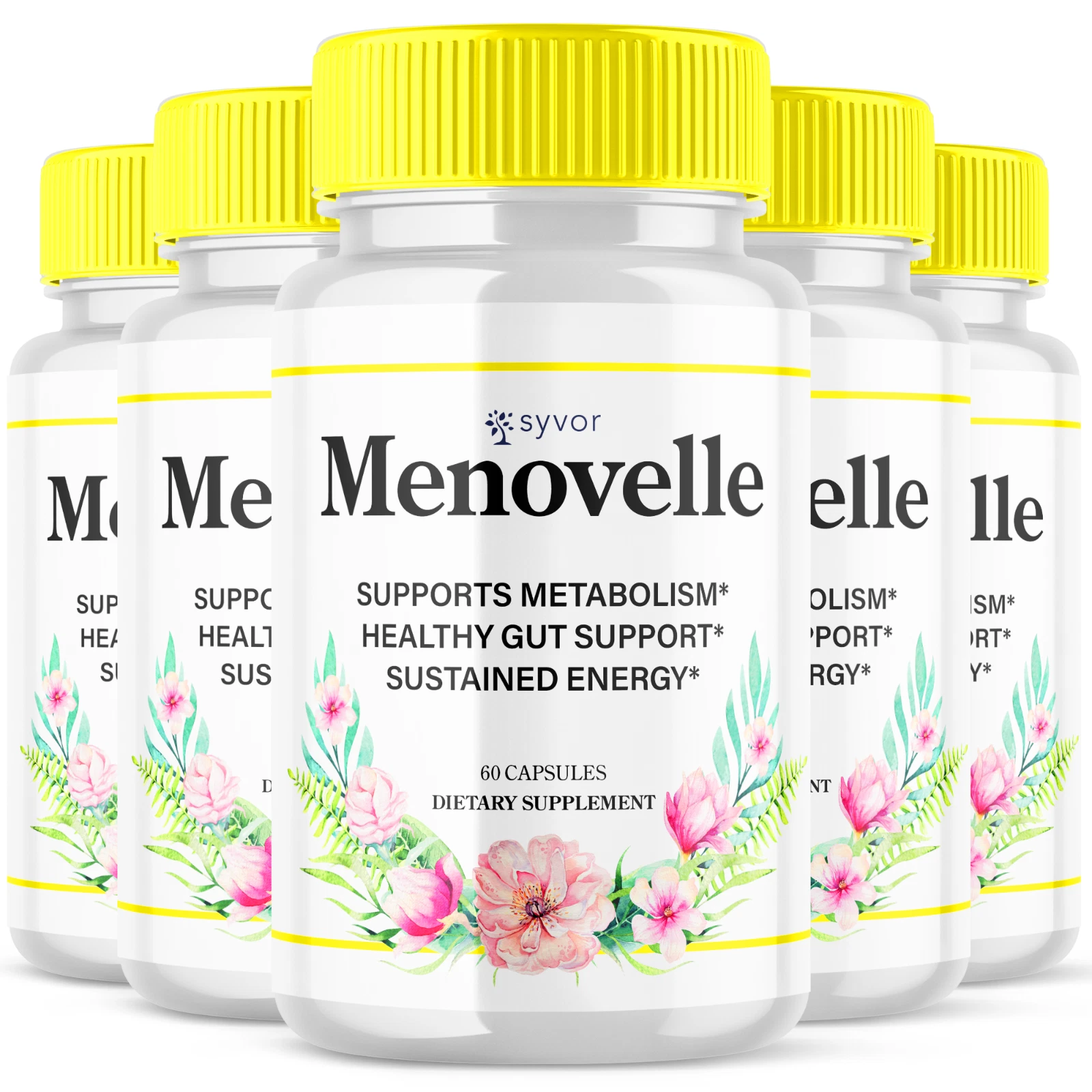 Menovelle Advanced Support Pills Advanced Energy Vitamin Supplement 300 Capsules