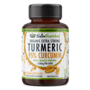 Turmeric 95% Curcumin Extract (1,350mg), Organic, with Black Pepper, Vegan Capsu