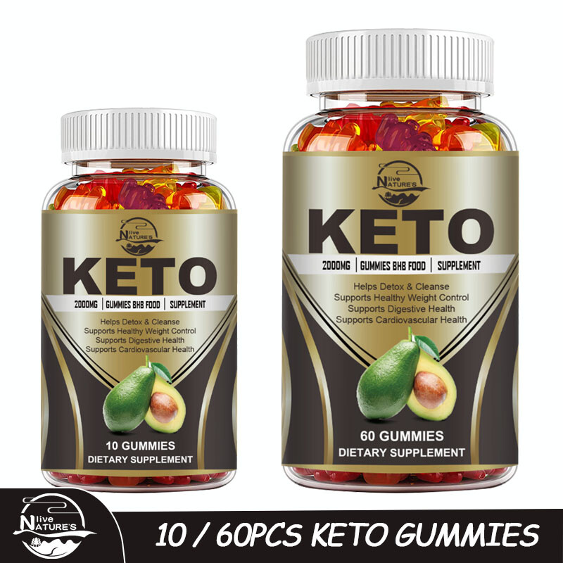 Keto Gummies 2000mg Weight Loss Fat Burner Appetite Suppressant Daily Supplement
