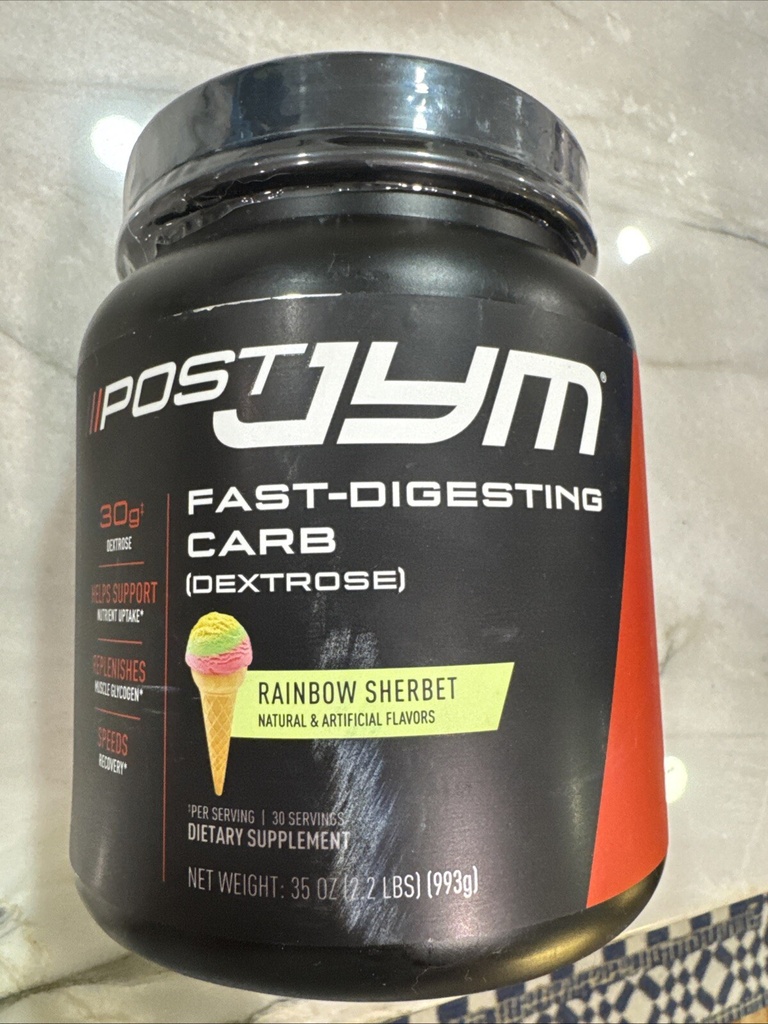 Post JYM Fast-Digesting Carb- Post-Workout Recovery Pure Dextrose Great Taste