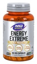 NOW Foods Sport Energy Extreme 90 Cap Magnesium Tyrosine Guarana 07/26EXP