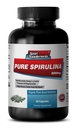 Organic SPIRULINA 500mg - 100% Plant-Based Algae - Vegetarian Protein 1 Bottle